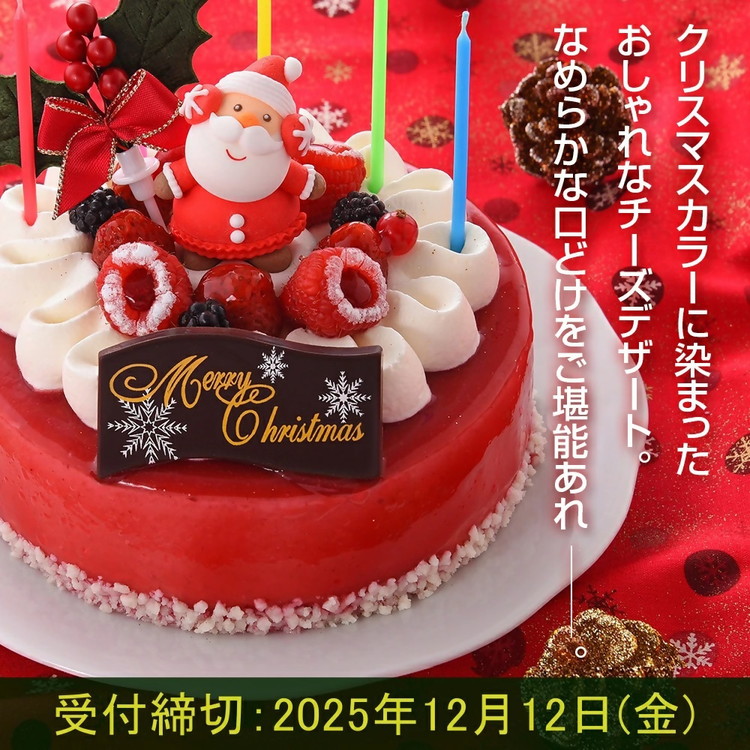 ★クリスマスケーキ★ ノエル・ド・フロマージュ ※北海道・沖縄・離島への配送不可