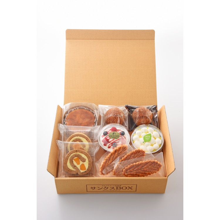【隔月6回定期便】サンク・ド・ノア特製・冷凍スイーツの詰め合わせ！「サンクスBOX」 ※北海道・沖縄・離島への配送不可