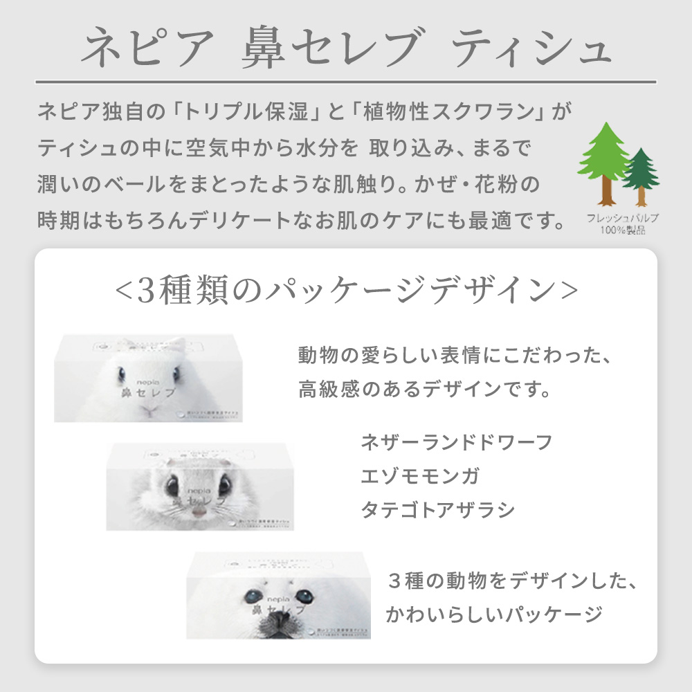 ネピア鼻セレブティシュ3箱×10パック | 日用品 消耗品 必需品 大容量 ティッシュ ボックスティッシュ 箱ティッシュ ストック 鼻セレブ 保湿 花粉症 花粉 アレルギー 防災 備蓄 まとめ買い 全国 発送 一人暮らし nepia ネピア