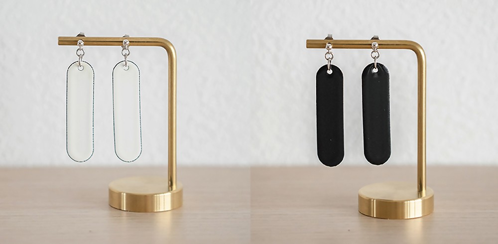 【Unomismo】琺瑯アクセサリー「ボールピアス」