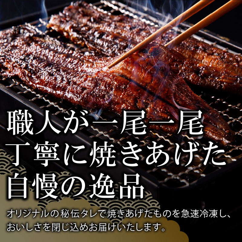【土用の丑の日配送】老舗のうなぎ　【特選上長焼】５尾セット（秘伝のタレ・山椒付）