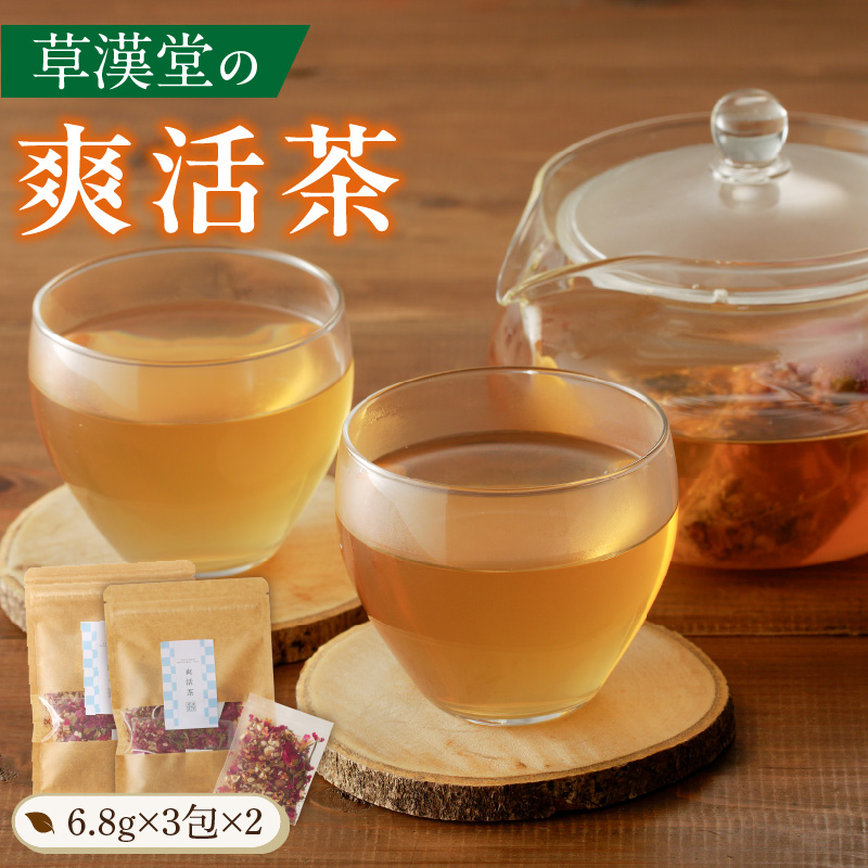 草漢堂の爽活茶　［ 健康茶 薬膳茶 漢方茶 ブレンドティー ハーブティー ハッカ マイカイカ ］