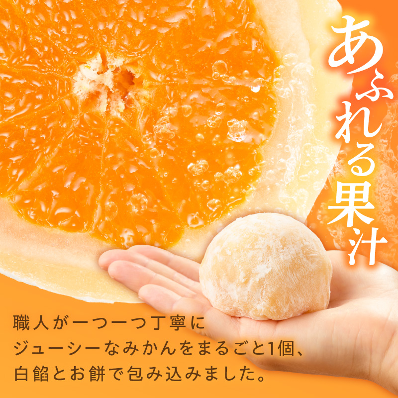 みかん大福　10個入り【贈答・熨斗対応】 ［009B16］