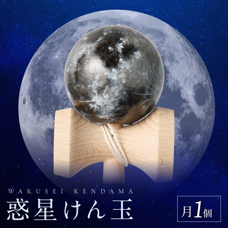 世界に一つだけのけん玉　「月」 ［219H01-05］