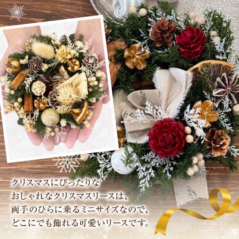 クリスマスツリーとクリスマスリース セット ［133O19］