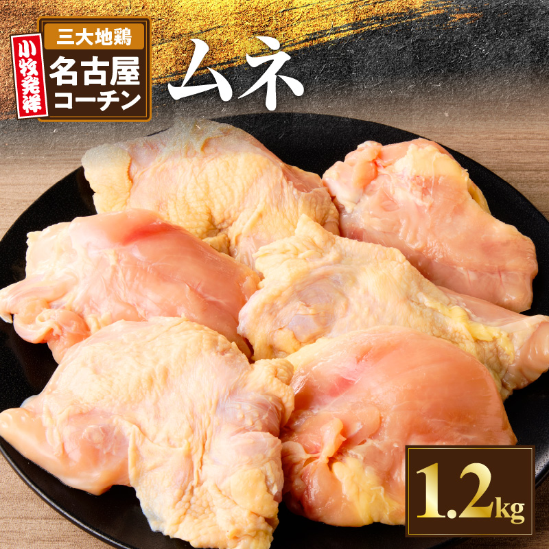 名古屋コーチン　むね肉1.2kg大満足セット