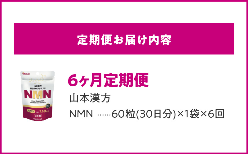 ＜6ヶ月連続定期便＞NMN