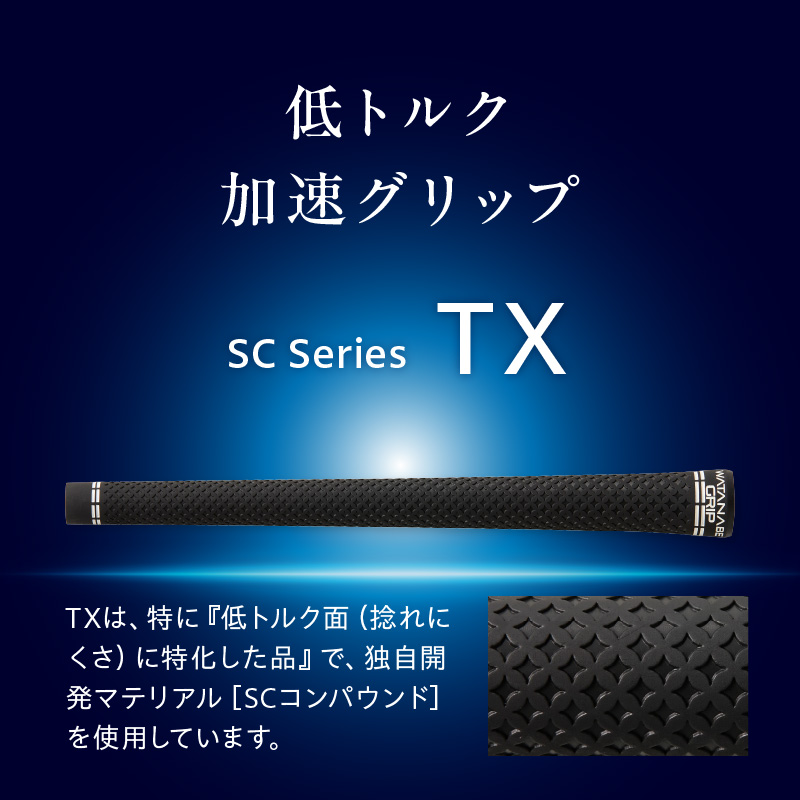 WATANABE GRIP ワタナベグリップ 5本セット（タイプ：TS-BL）