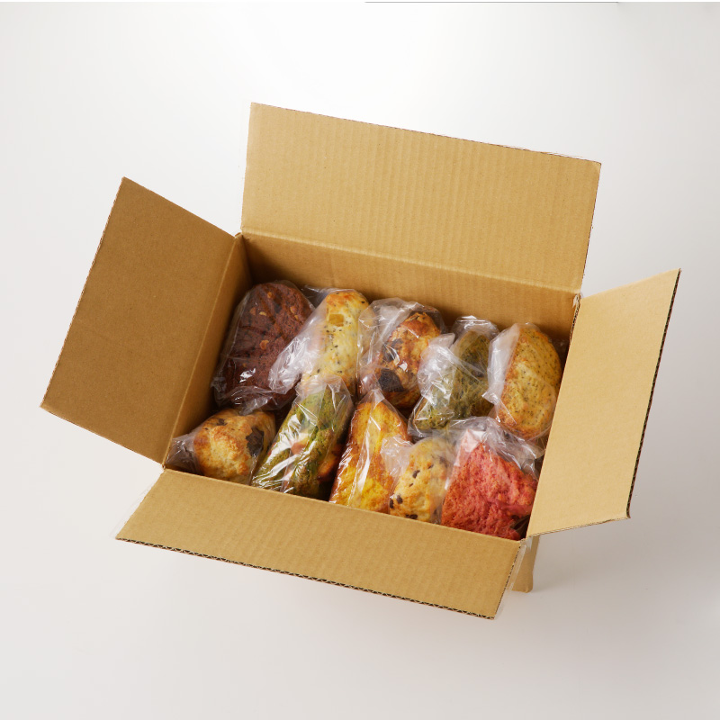 【ザクザクスコーン】ベーグル専門店pan de pan 888のおまかせスコーンセット（10個入り）［焼きたてスコーン オリジナルスコーン 人気 季節限定 食べ比べ 詰め合わせ 菓子 パン 抹茶 チョコレート］