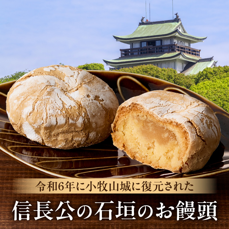 小牧山城　石垣まんじゅう