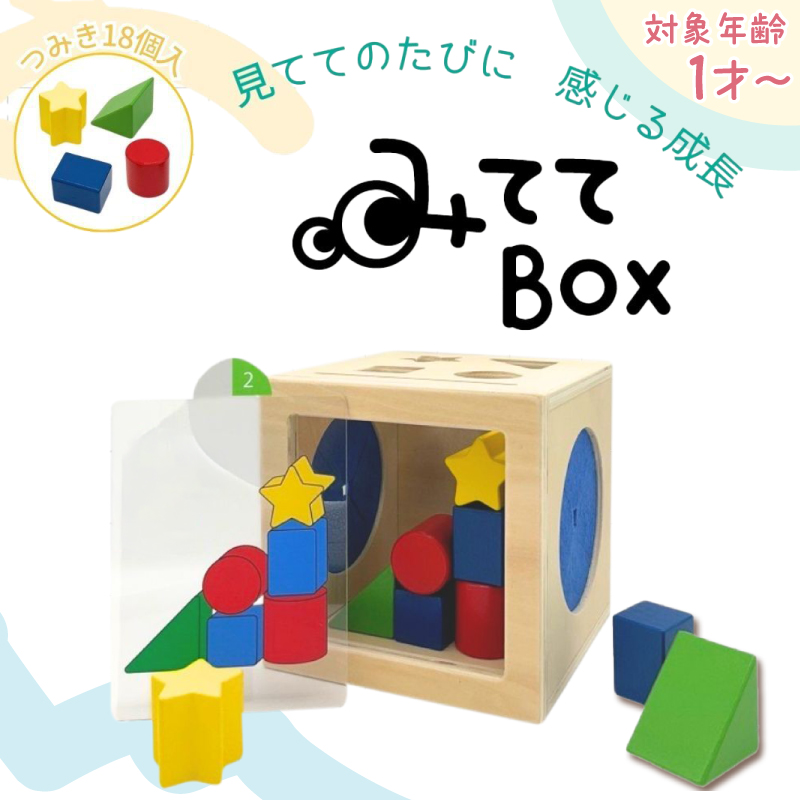 知育玩具　みててBOX