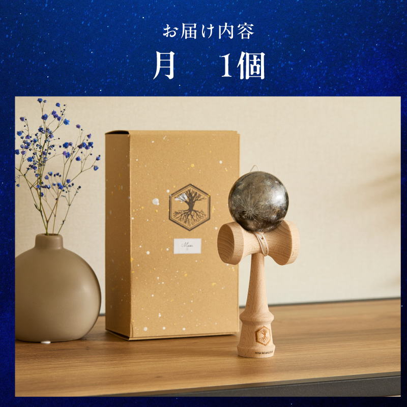世界に一つだけのけん玉　「月」 ［219H01-05］