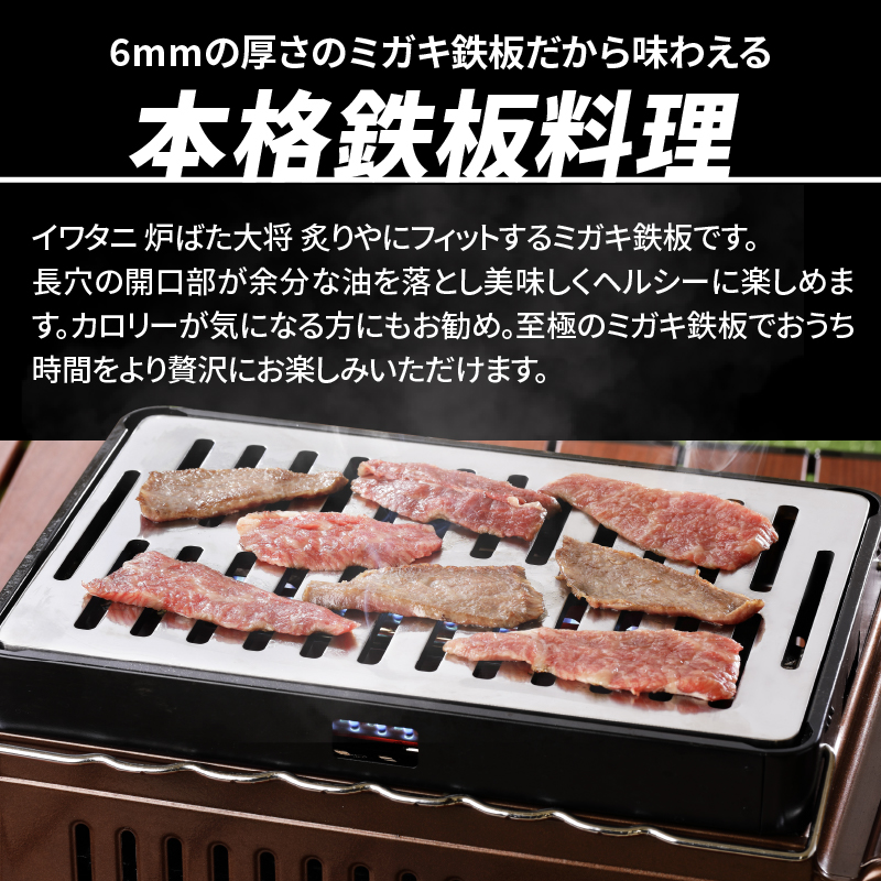 鍛冶屋の頓珍漢 ミガキ鉄板 A280