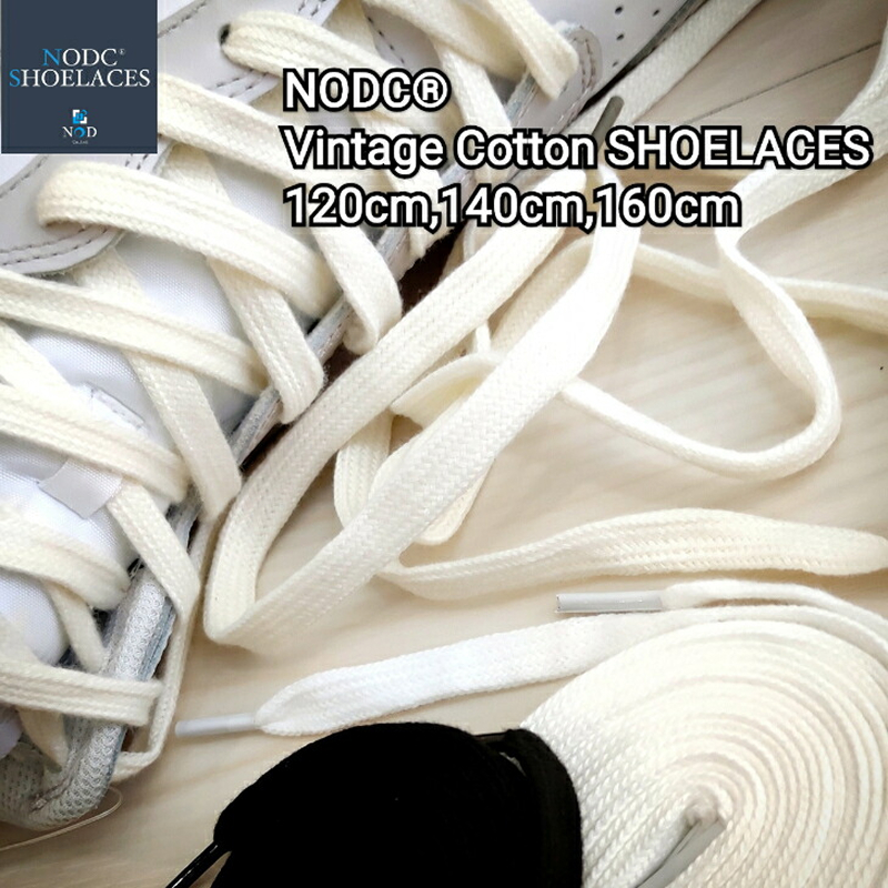 NODC Vintage Cotton SHOELACES ３セット