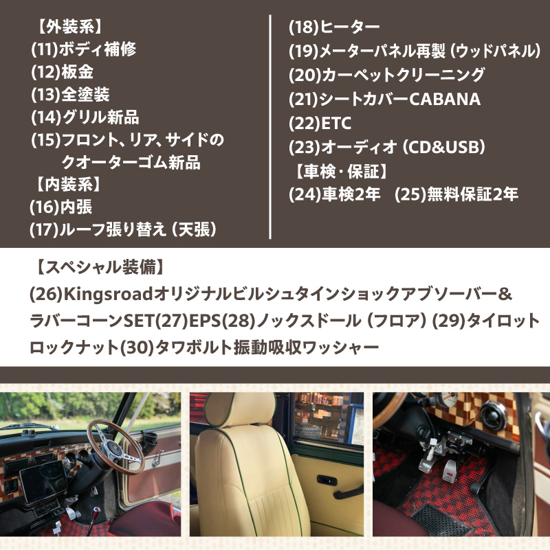 ローバーミニ納車チケット　お選びいただいた中古車両を全リフレッシュ（エンジン、駆動類、外装系、内装系）して納車する「クラシックミニ スペシャルプラン」チケット　車 自動車 オーバーホール 中古車 英国車 旧車 全塗装 Rover Mini オールドミニ クラシックミニ 車検付き 保証付き ［188K02］