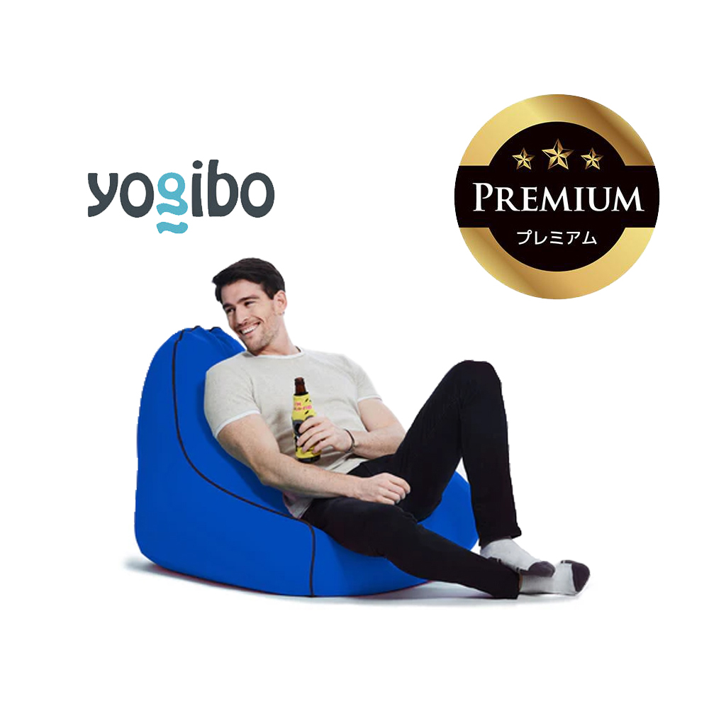 Yogibo Zoola Lounger Premium（ヨギボー ズーラ ラウンジャー プレミアム）ロイヤルブルー【ビーズクッション ビーズ 座椅子 椅子 クッション ビーズソファー ビーズソファ 新生活 プレゼント インテリア 家具 ベッド ゲーム】