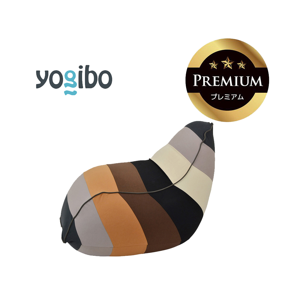 Yogibo Lounger Rainbow Premium（ヨギボー ラウンジャー レインボープレミアム） ナチュラル【ビーズクッション ビーズ 座椅子 椅子 クッション ビーズソファー ビーズソファ 新生活 プレゼント インテリア 家具 ベッド ゲーム】