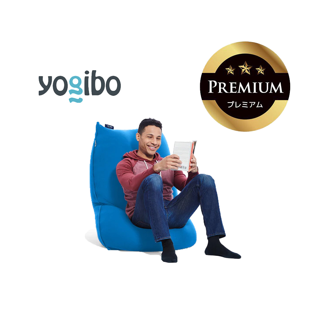 Yogibo Lite Premium（ヨギボー ライト プレミアム）アクアブルー【ビーズクッション ビーズ 座椅子 椅子 クッション ビーズソファー ビーズソファ 新生活 プレゼント インテリア 家具 ベッド ゲーム】