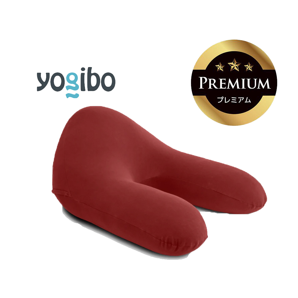 Yogibo Ghost Premium ワインレッド│ 送料無料 全国配送離島含 ビーズクッション カバー 洗える （ヨギボー ゴースト プレミアム）