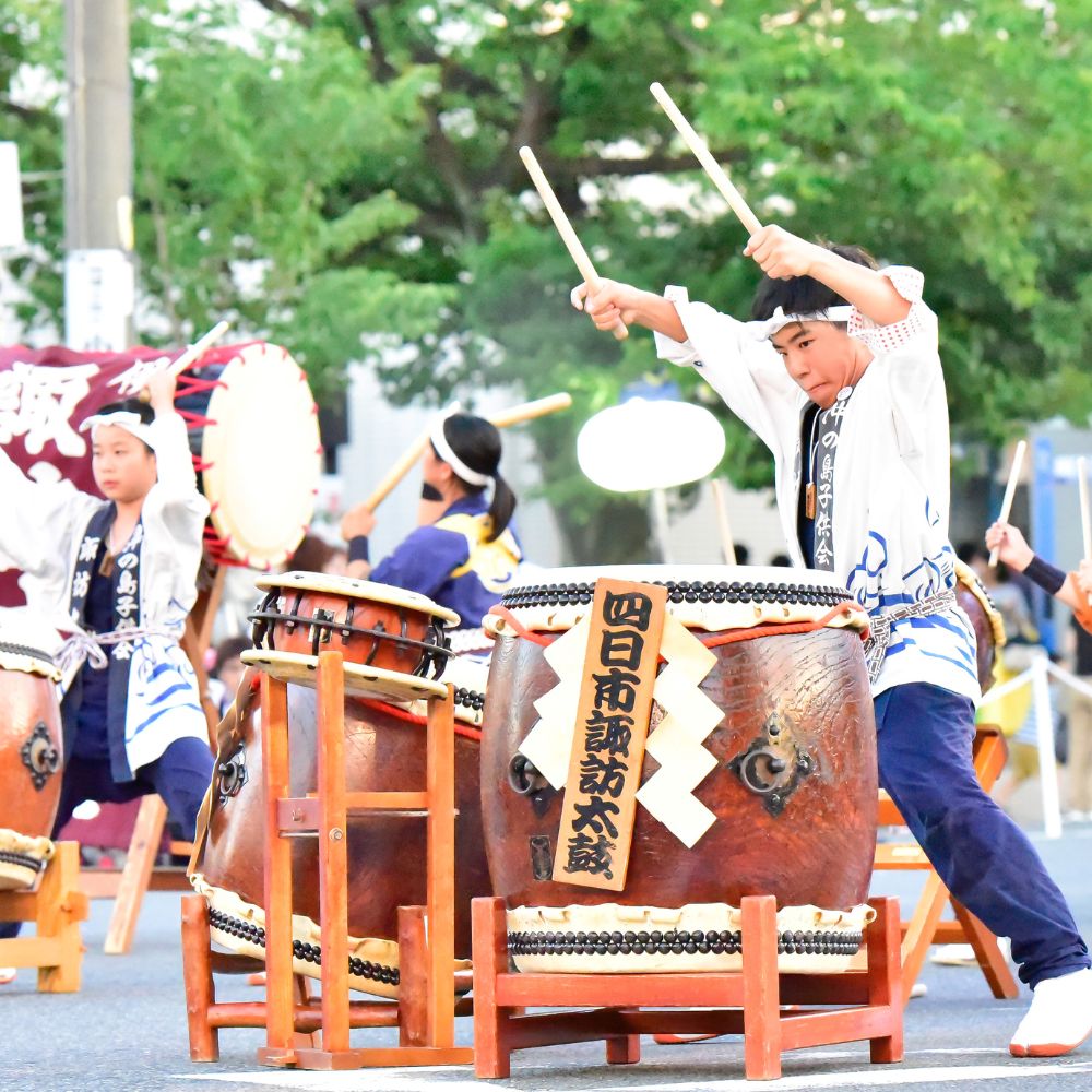 【東海3県限定】出張型返礼品 四日市諏訪太鼓「祭」【諏訪太鼓  太鼓 四日市諏訪太鼓 出張 出張演奏 演奏 まつり 祭 イベント 特別 大切な日 結婚式 お祝い パーティー 四日市 四日市市 愛知県 岐阜県 三重県】