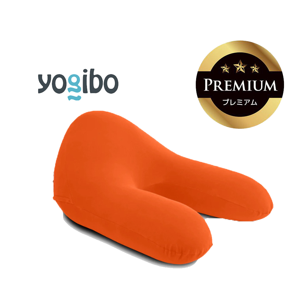 Yogibo Ghost Premium（ヨギボー ゴースト プレミアム）オレンジ【ビーズクッション ビーズ 座椅子 椅子 クッション ビーズソファー ビーズソファ 新生活 プレゼント インテリア 家具 ベッド ゲーム】