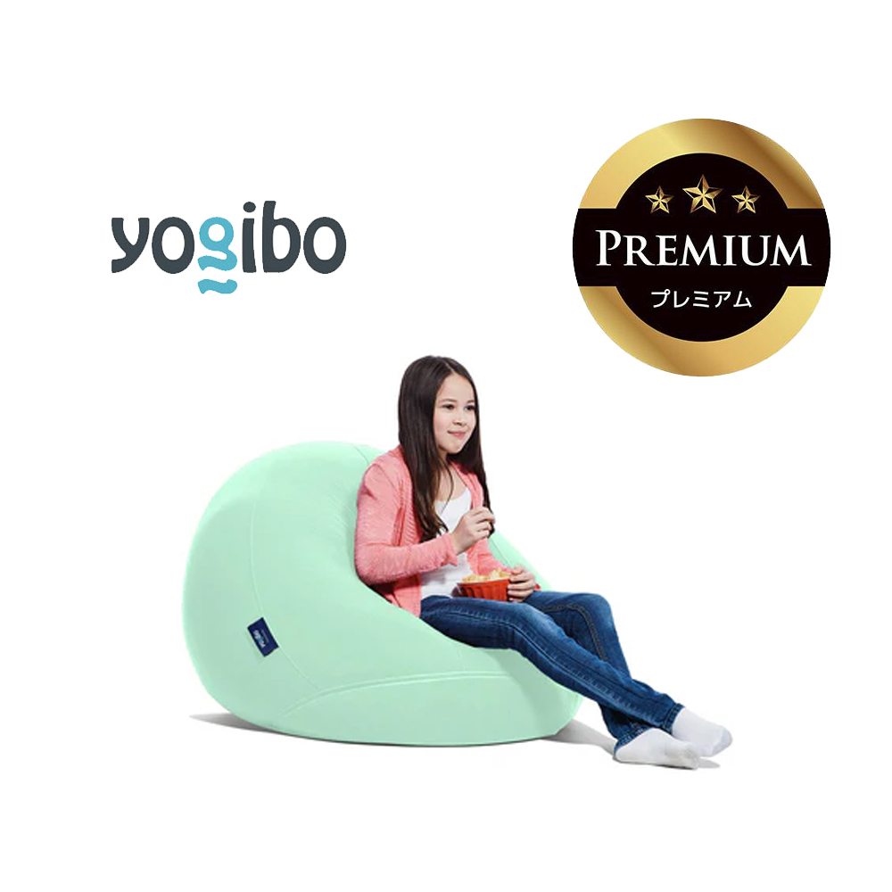 Yogibo Drop Premium（ヨギボー ドロップ プレミアム）ミント【ビーズクッション ビーズ 座椅子 椅子 クッション ビーズソファー ビーズソファ 新生活 プレゼント インテリア 家具 ベッド ゲーム】
