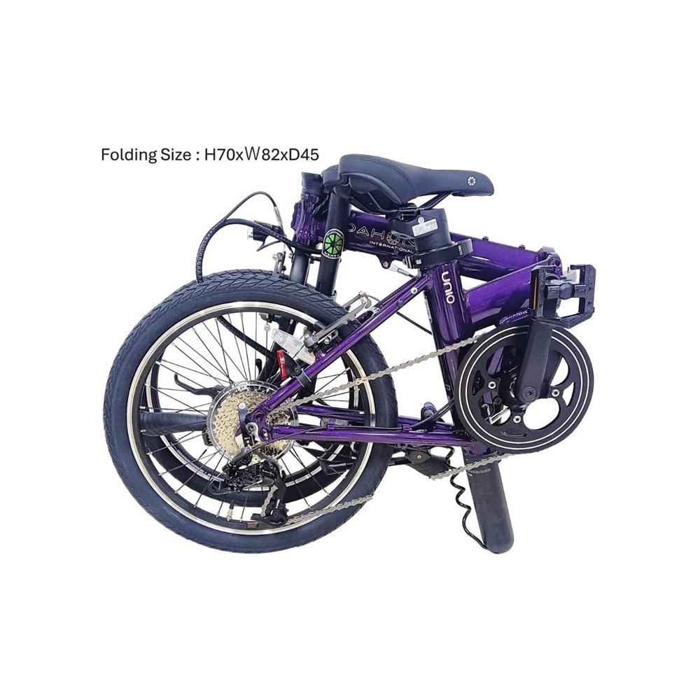 DAHON UNIO 電動アシスト折りたたみ自転車 Aurora 送料無料 全国配送離島含│e-bike 自転車 完成品 組み立て不要 通勤 通学 サイクリング 新生活 アウトドア 武田産業 三重県 四日市市 ふるさと納税
