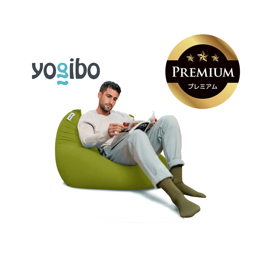 Yogibo Mini Premium（ヨギボー ミニ プレミアム）ライムグリーン【ビーズクッション ビーズ 座椅子 椅子 クッション ビーズソファー ビーズソファ 新生活 プレゼント インテリア 家具 ベッド ゲーム】