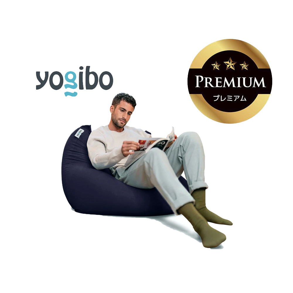 Yogibo Mini Premium（ヨギボー ミニ プレミアム）ネイビーブルー【ビーズクッション ビーズ 座椅子 椅子 クッション ビーズソファー ビーズソファ 新生活 プレゼント インテリア 家具 ベッド ゲーム】
