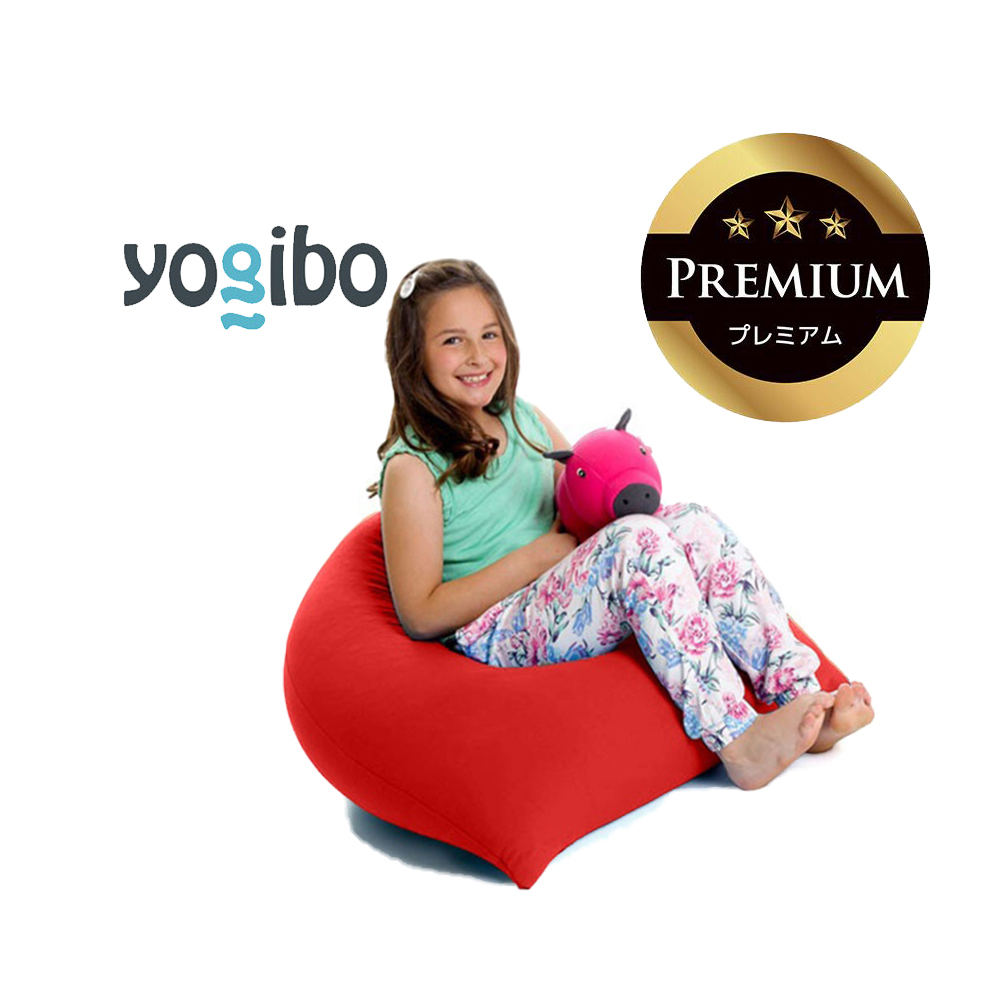 Yogibo Pyramid Premium（ヨギボー ピラミッド プレミアム）レッド【ビーズクッション ビーズ 座椅子 椅子 クッション ビーズソファー ビーズソファ 新生活 プレゼント インテリア 家具 ベッド ゲーム】
