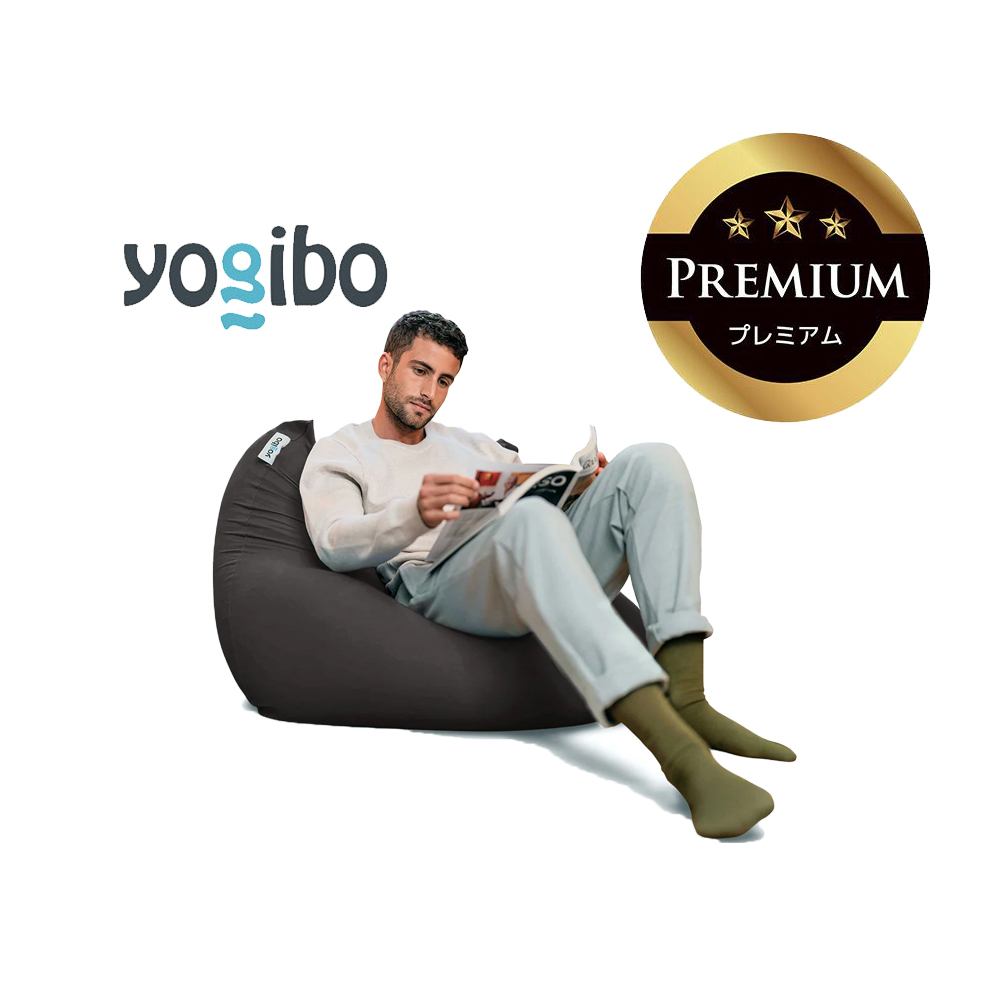 Yogibo Mini Premium（ヨギボー ミニ プレミアム）ダークグレー【ビーズクッション ビーズ 座椅子 椅子 クッション ビーズソファー ビーズソファ 新生活 プレゼント インテリア 家具 ベッド ゲーム】
