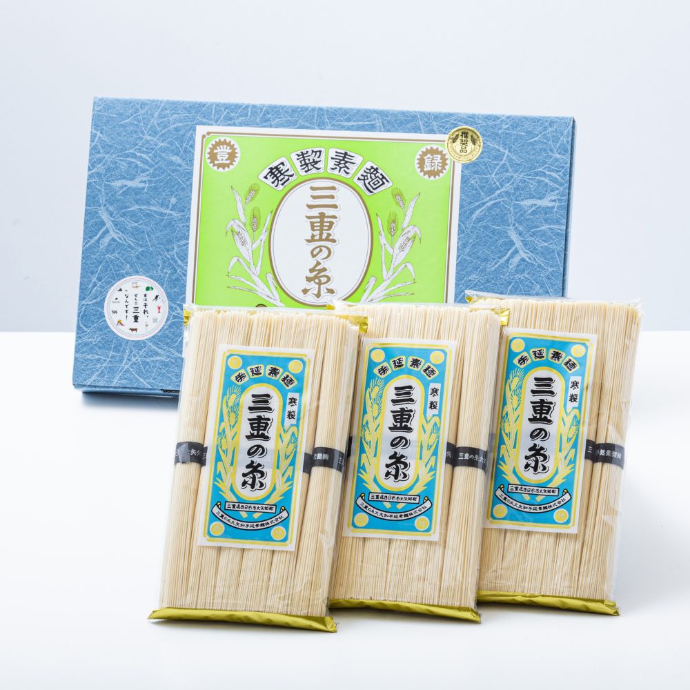 うまみが違う！寒製素麺「三重の糸」大矢知手延素麺 36把入（6把入×6袋・18人前）【そうめん 素麺 手延べそうめん 手延そうめん 手延べめん 手延べ麺 そーめん 手延べ素麺 ソーメン 王道 大矢知 伝承の味 高級麺 特産 無添加 手延べ 長期保存 家庭用 乾麺 麺 人気 名産品 お取り寄せ 家庭用 お土産 高級 保存食 非常食 御中元 三重県特産品 贈り物 三重県 四日市市 ふるさと納税】