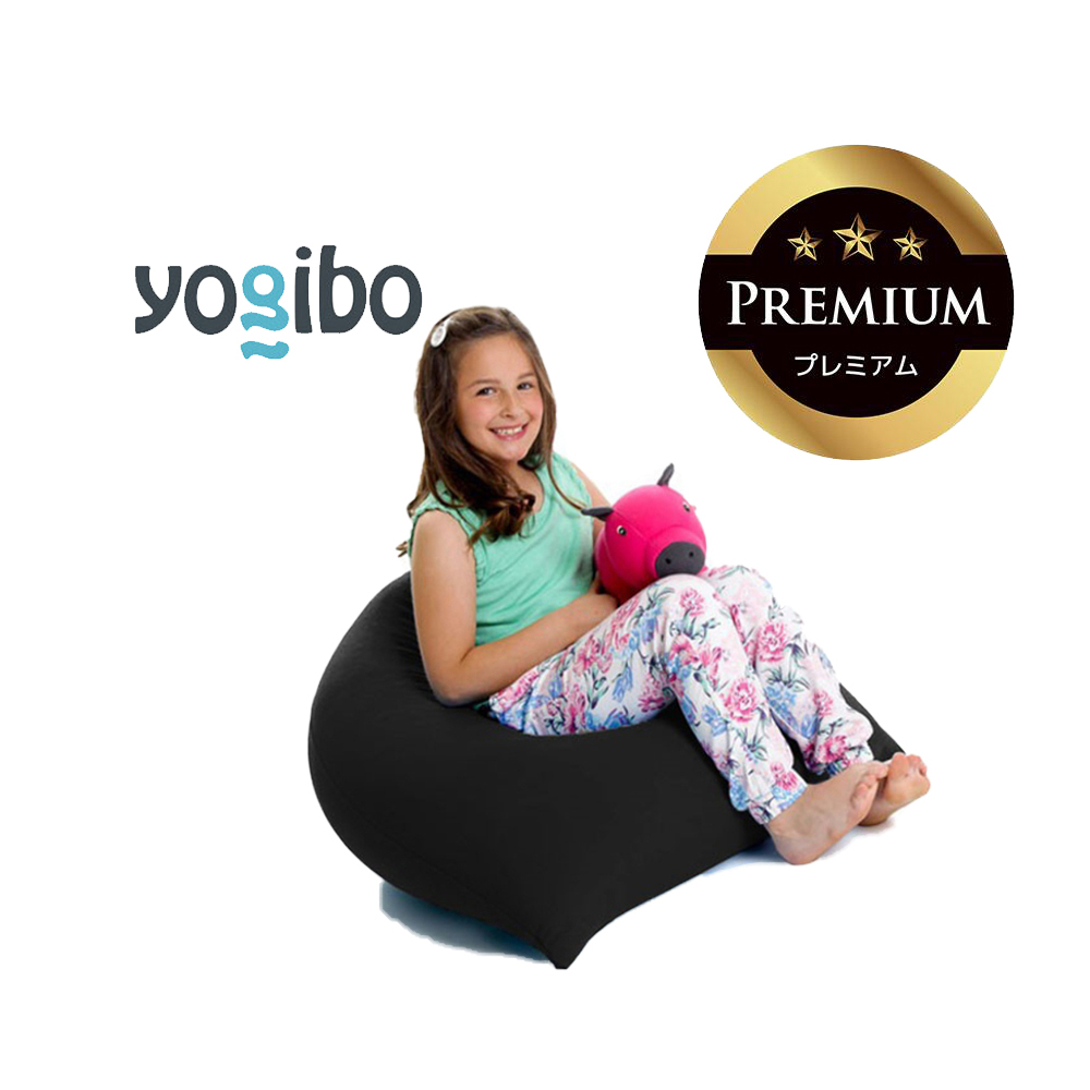 Yogibo Pyramid Premium（ヨギボー ピラミッド プレミアム）ブラック【ビーズクッション ビーズ 座椅子 椅子 クッション ビーズソファー ビーズソファ 新生活 プレゼント インテリア 家具 ベッド ゲーム】