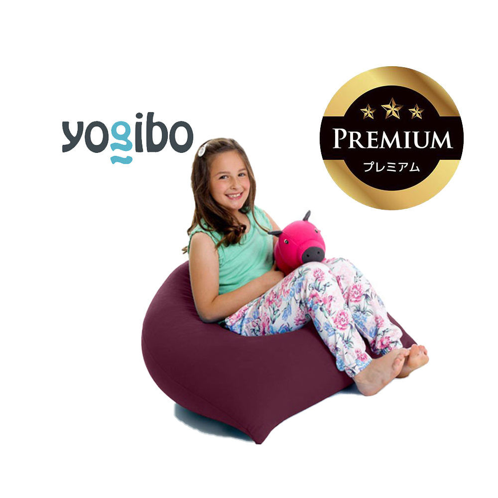 Yogibo Pyramid Premium（ヨギボー ピラミッド プレミアム）ディープパープル【ビーズクッション ビーズ 座椅子 椅子 クッション ビーズソファー ビーズソファ 新生活 プレゼント インテリア 家具 ベッド ゲーム】