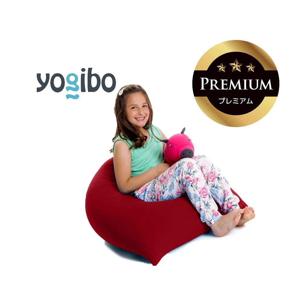 Yogibo Pyramid Premium（ヨギボー ピラミッド プレミアム）ワインレッド【ビーズクッション ビーズ 座椅子 椅子 クッション ビーズソファー ビーズソファ 新生活 プレゼント インテリア 家具 ベッド ゲーム】