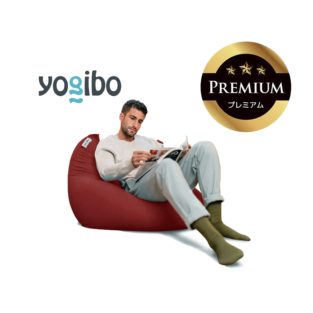 Yogibo Mini Premium（ヨギボー ミニ プレミアム）ワインレッド【ビーズクッション ビーズ 座椅子 椅子 クッション ビーズソファー ビーズソファ 新生活 プレゼント インテリア 家具 ベッド ゲーム】