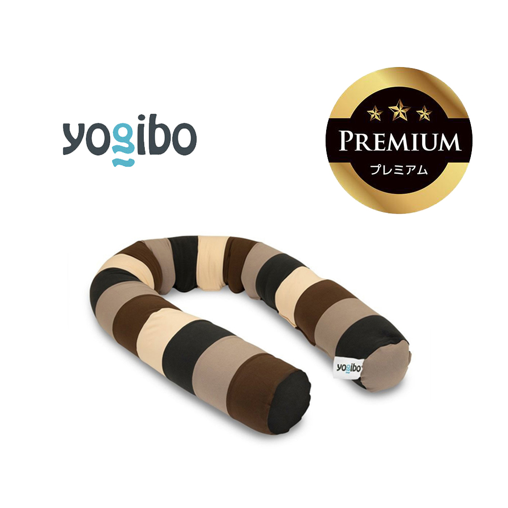 Yogibo Caterpillar Roll Long Premium ナチュラル │ 送料無料 全国配送離島含 ビーズクッション カバー 洗える （ヨギボー キャタピラー ロール ロング プレミアム）
