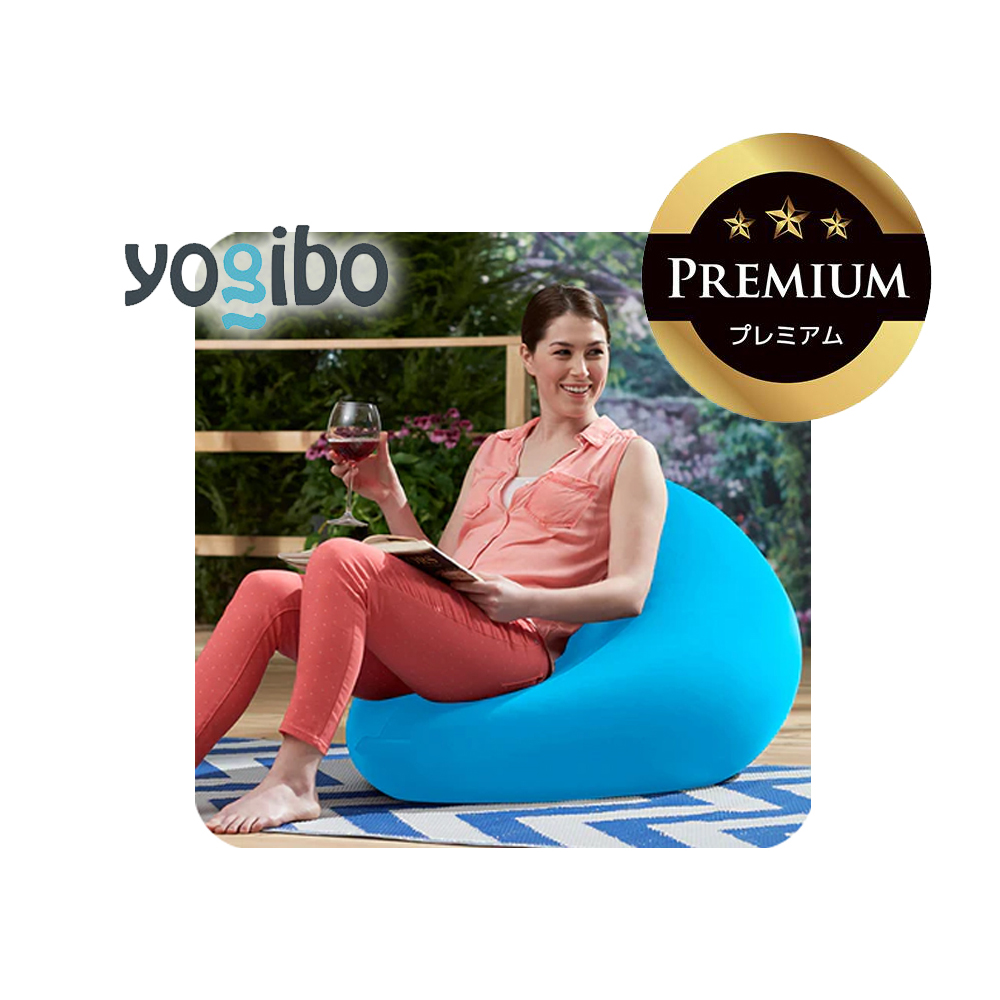 Yogibo Zoola Mini Premium（ヨギボー ズーラ ミニ プレミアム）スカイ【ビーズクッション ビーズ 座椅子 椅子 クッション ビーズソファー ビーズソファ 新生活 プレゼント インテリア 家具 ベッド ゲーム】