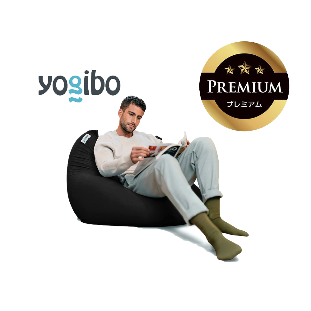 Yogibo Mini Premium（ヨギボー ミニ プレミアム）ブラック【ビーズクッション ビーズ 座椅子 椅子 クッション ビーズソファー ビーズソファ 新生活 プレゼント インテリア 家具 ベッド ゲーム】