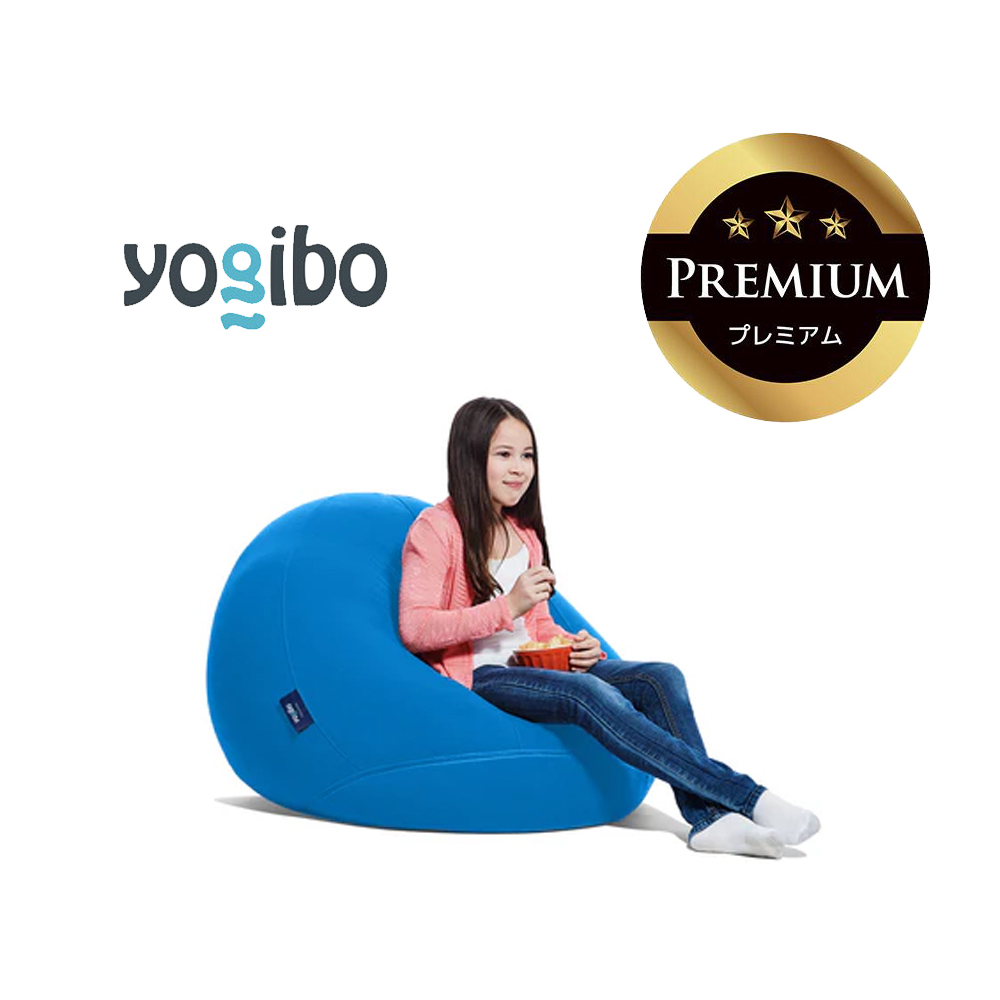 Yogibo Drop Premium（ヨギボー ドロップ プレミアム）アクアブルー【ビーズクッション ビーズ 座椅子 椅子 クッション ビーズソファー ビーズソファ 新生活 プレゼント インテリア 家具 ベッド ゲーム】