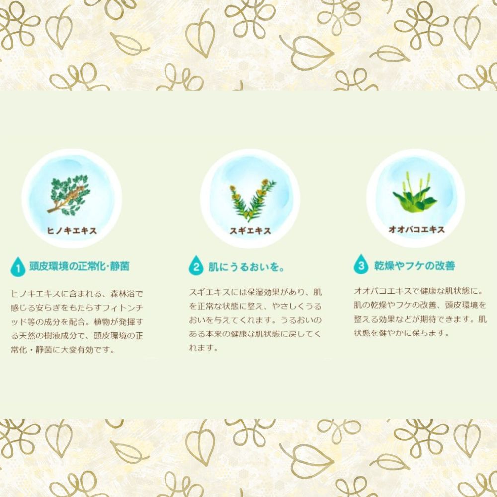 100%天然のヘアシャンプー「夢見るシャンプー」300ml 1本