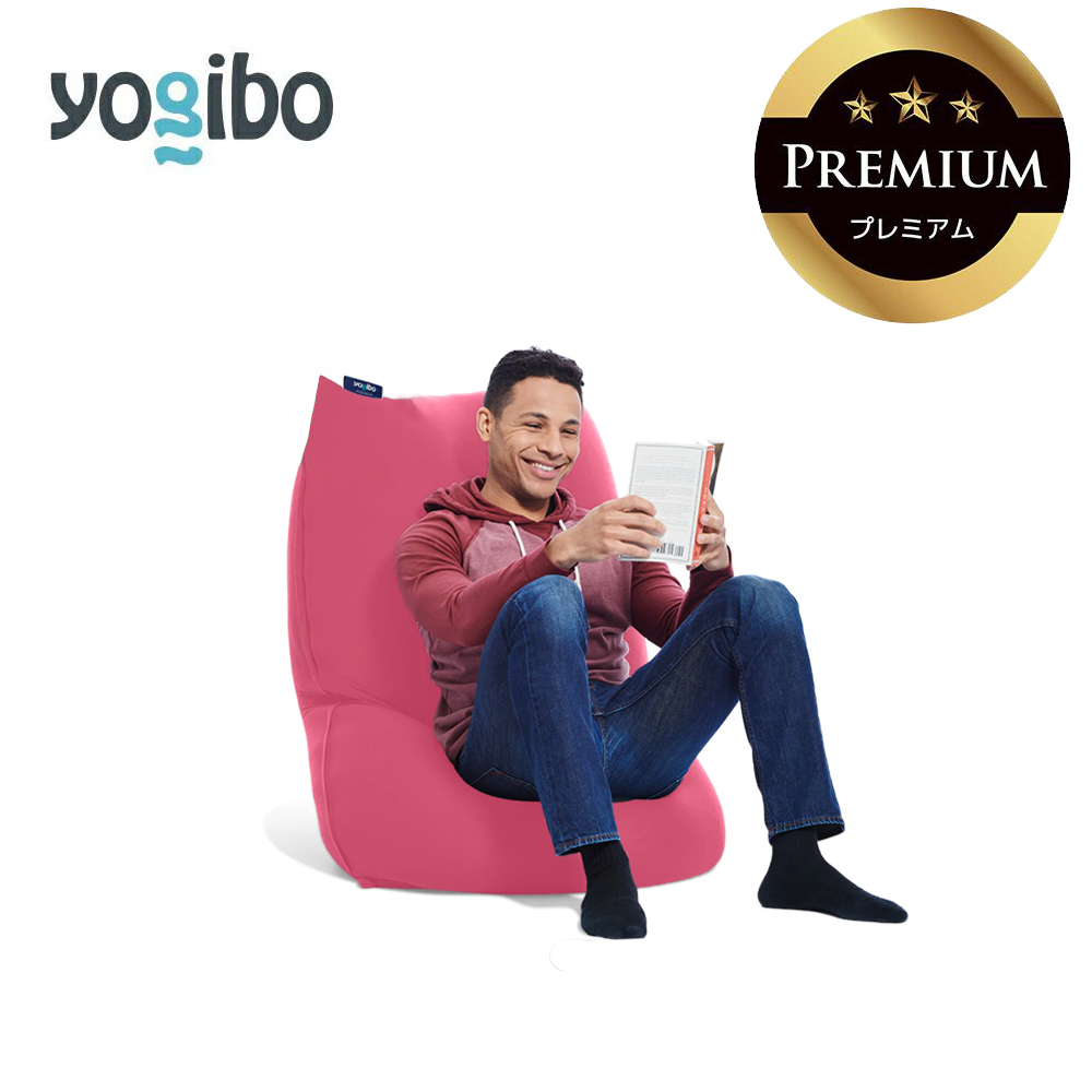 Yogibo Lite Premium ダスティピンク│ 送料無料 全国配送離島含 ビーズクッション カバー 洗える （ヨギボー ライト プレミアム）