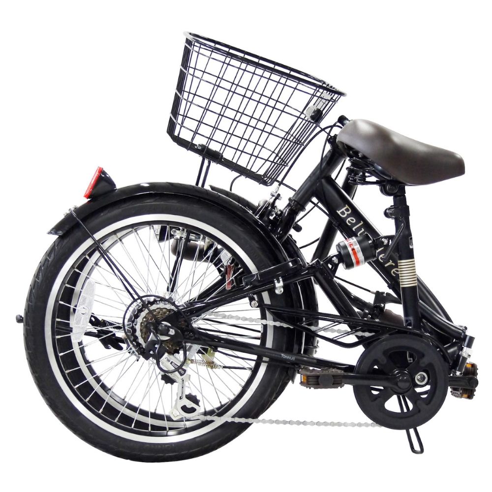 ノーパンク 折りたたみ自転車 Belvedere 20インチ Chacoal 送料無料 全国配送離島含│自転車 完成品 組み立て不要 空気入れ不要 パンクしない 通勤 通学 サイクリング 新生活 武田産業 三重県 四日市市 ふるさと納税