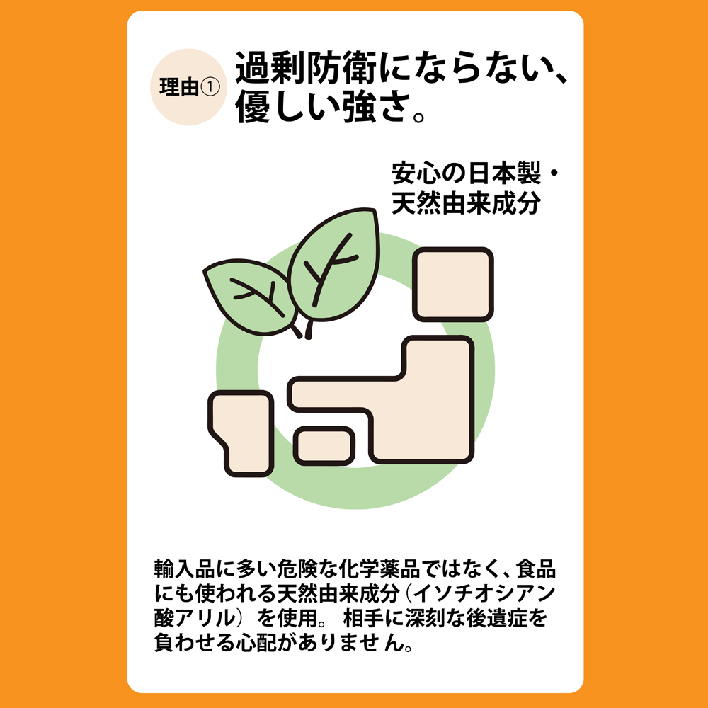 防犯スプレー ICHIGEKI ウイアール|防犯グッズ いちげき 護身 安全 安心 国産 防犯 対策 三重県 四日市市 四日市市ふるさと納税