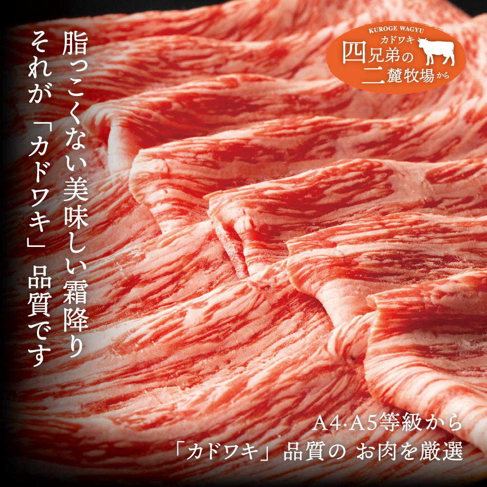 A4･A5「二麓（にろく）霜降り」黒毛和牛（大判）赤身スライス モモ肉 500g（250g×2） ニセコ連峰と鈴鹿山脈、二つの麓（ふもと）で育てた脂の質にこだわった美味しい霜降りをリーズナブルに│牛肉 国産牛 ブランド牛 冷凍便 年末年始 お正月 焼肉 しゃぶしゃぶ すき焼き 三重県 四日市市 ふるさと納税
