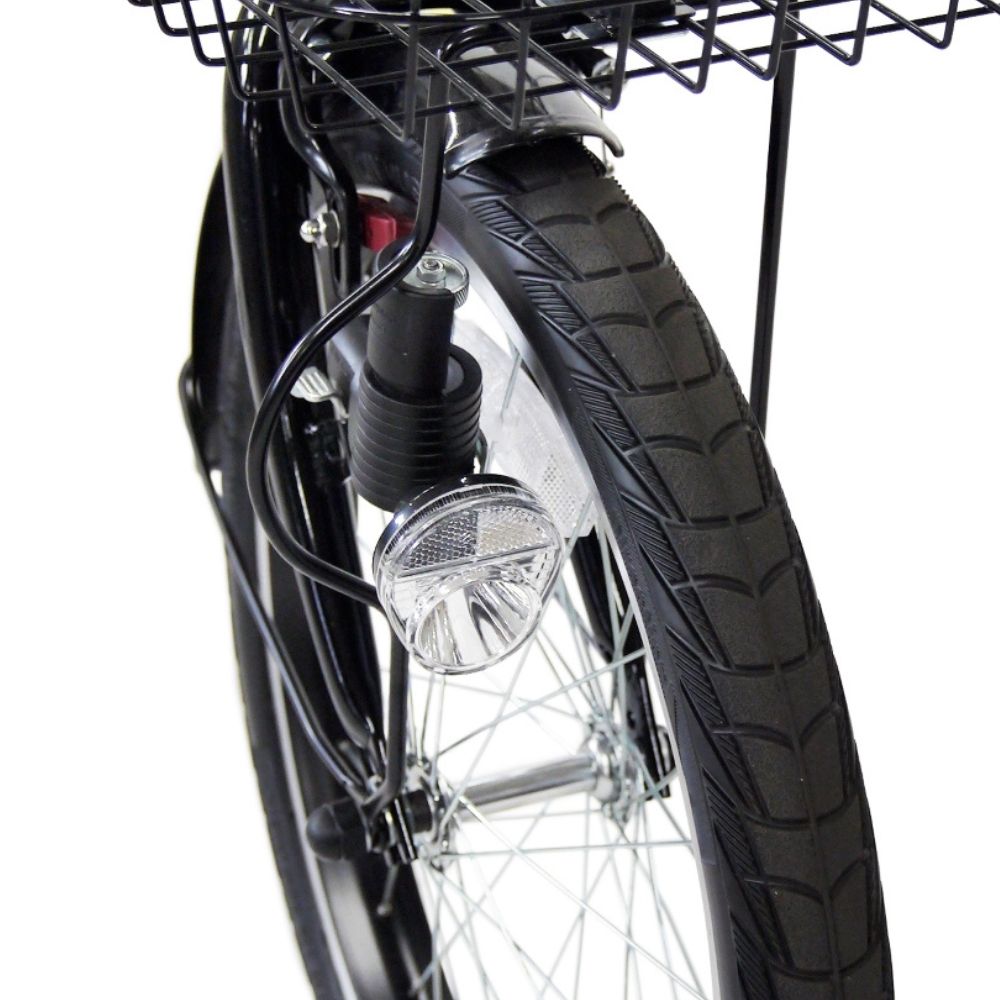 ノーパンク 折りたたみ自転車 Belvedere 20インチ Black 送料無料 全国配送離島含│自転車 完成品 組み立て不要 空気入れ不要 パンクしない 通勤 通学 サイクリング 新生活 武田産業 三重県 四日市市 ふるさと納税