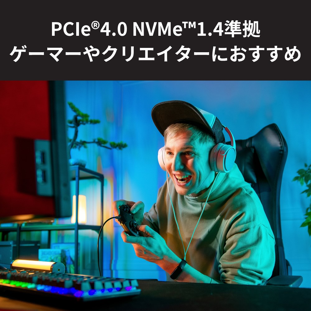 キオクシア（KIOXIA）内蔵SSD EXCERIA PLUS G3 2TB