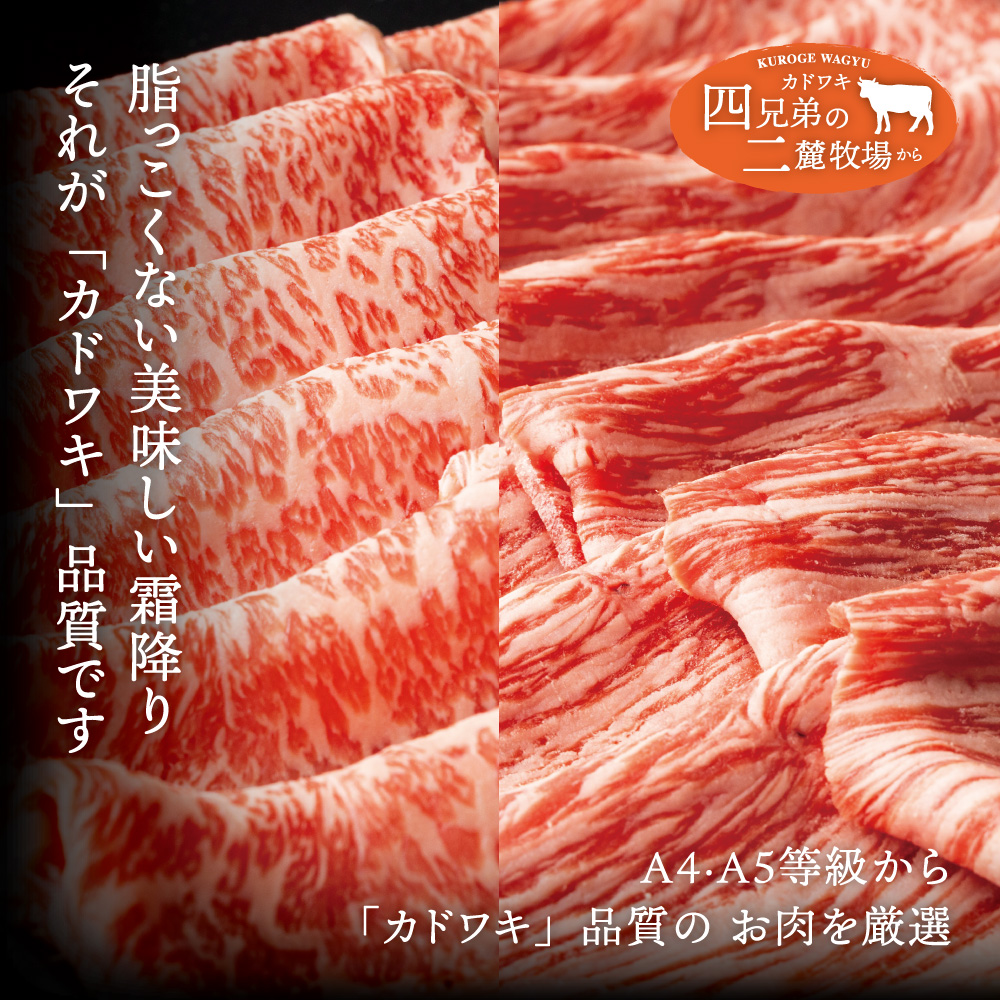 A4･A5「二麓（にろく）霜降り」黒毛和牛（大判）赤身スライス（モモ肉）＆ローススライス 計500g（各250g×2）ニセコ連峰と鈴鹿山脈、二つの麓（ふもと）で育てた脂の質にこだわった美味しい霜降りをリーズナブルに│牛肉 国産牛 ブランド牛 冷凍便 年末年始 お正月 焼肉 しゃぶしゃぶ すき焼き 三重県 四日市市 ふるさと納税