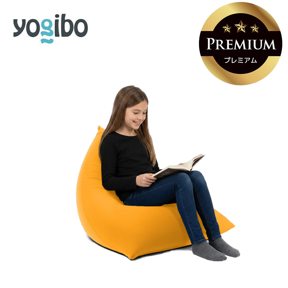 Yogibo Pyramid Premium アンバーゴールド │ 送料無料 全国配送離島含 ビーズクッション カバー 洗える （ヨギボー ピラミッド プレミアム）