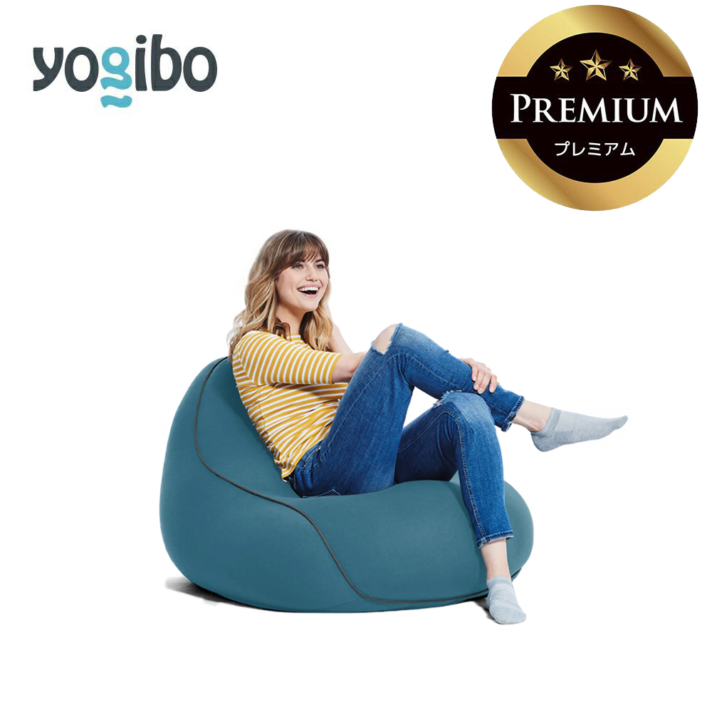 Yogibo Lounger Premium ダークミント│ 送料無料 全国配送離島含 ビーズクッション カバー 洗える （ヨギボー ラウンジャー プレミアム）